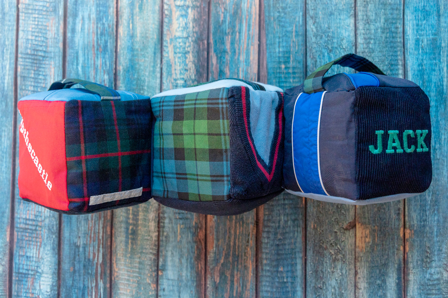 Personalised Cashmere Door Stops