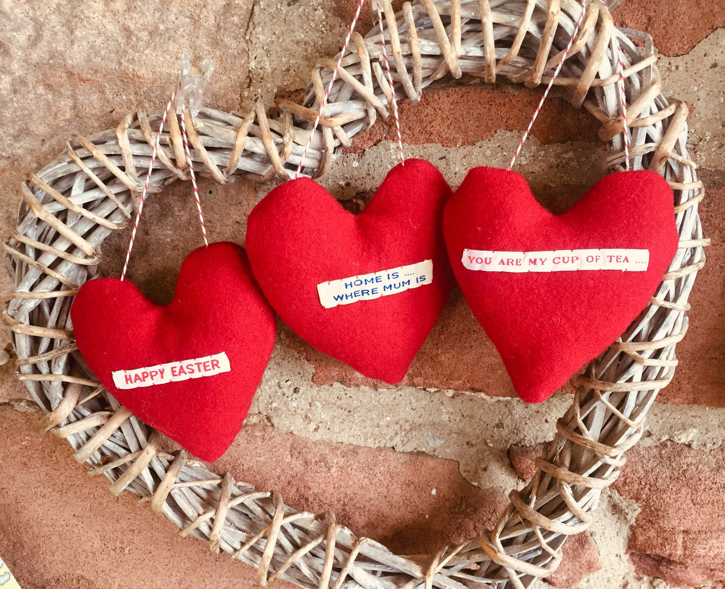 Lavender Stuffed Hearts