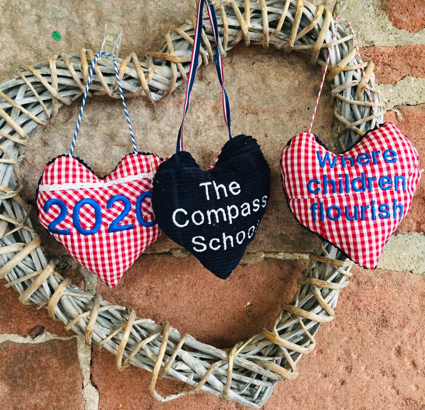 Lavender Stuffed Hearts