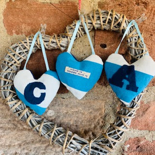 Lavender Stuffed Hearts