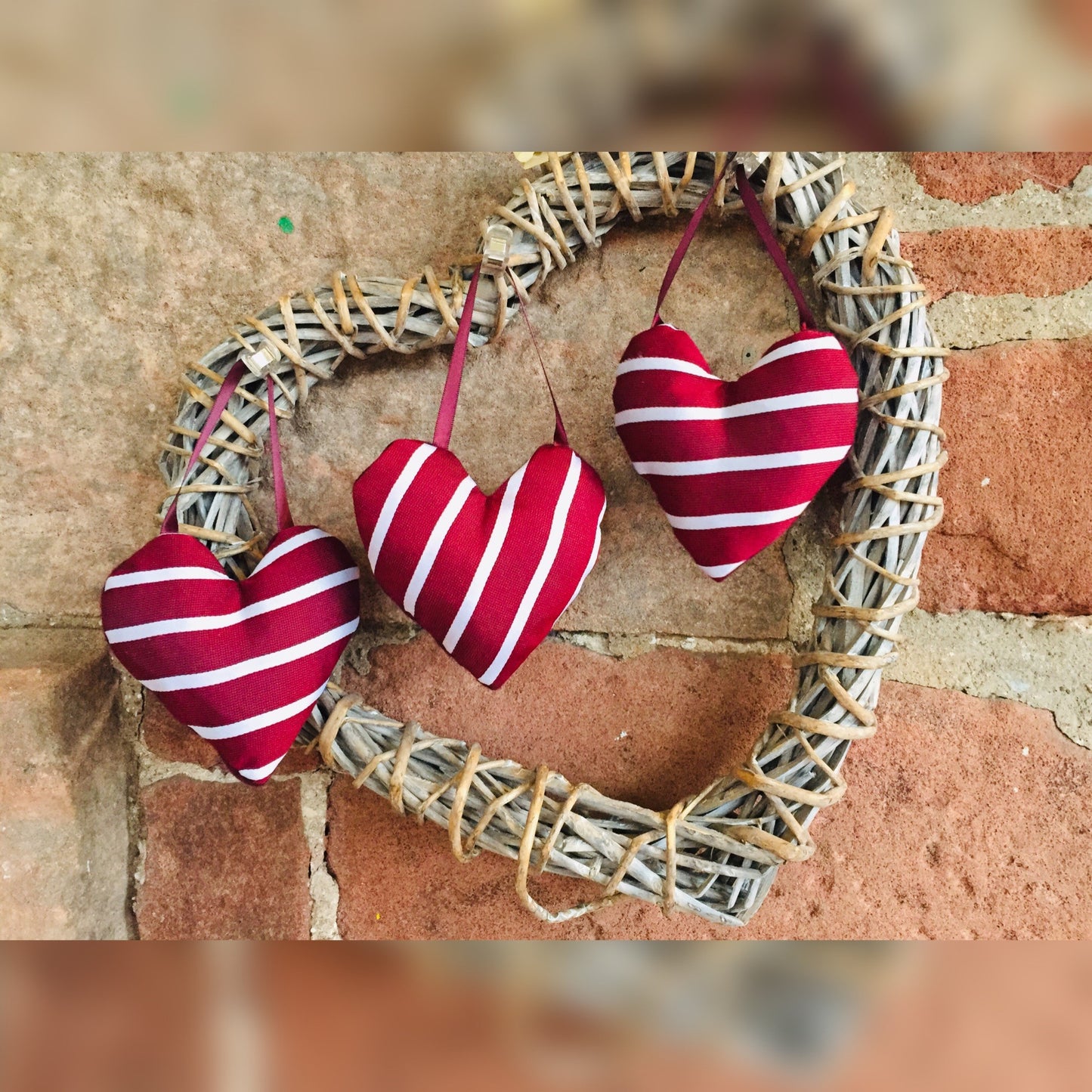 Lavender Stuffed Hearts