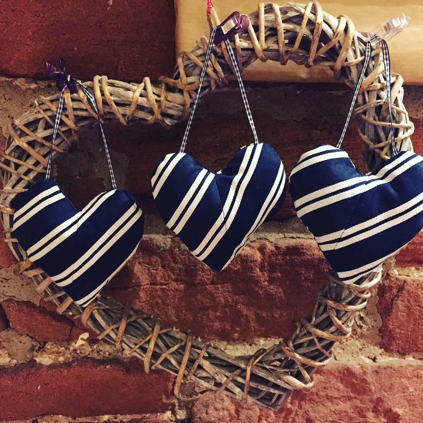 Lavender Stuffed Hearts