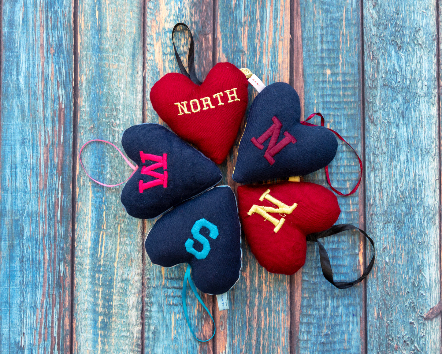 Lavender Stuffed Hearts