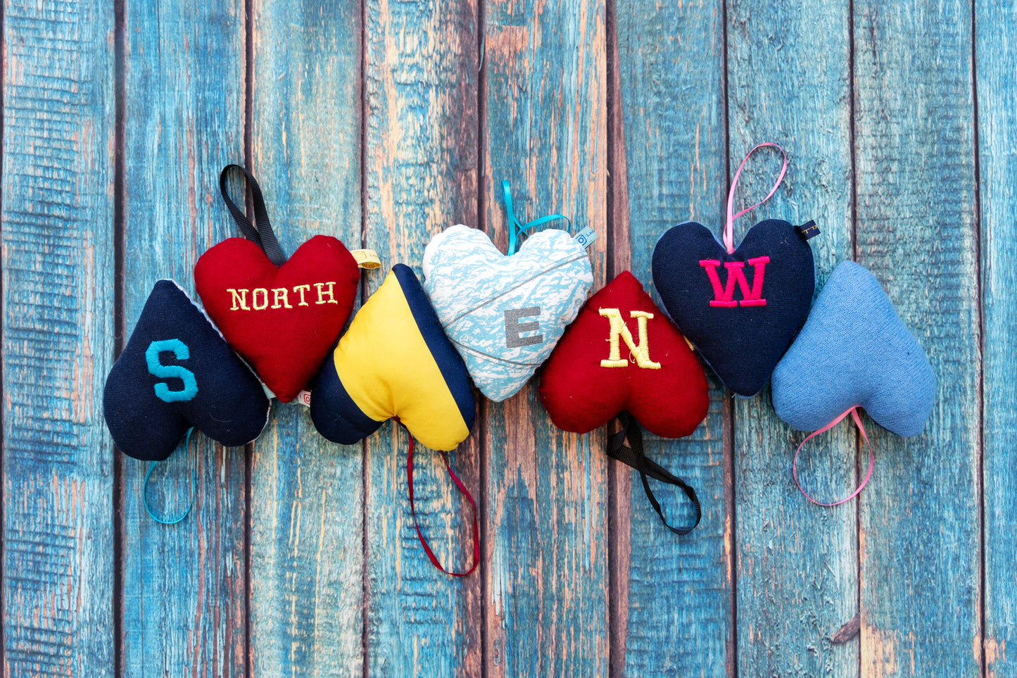 Lavender Stuffed Hearts