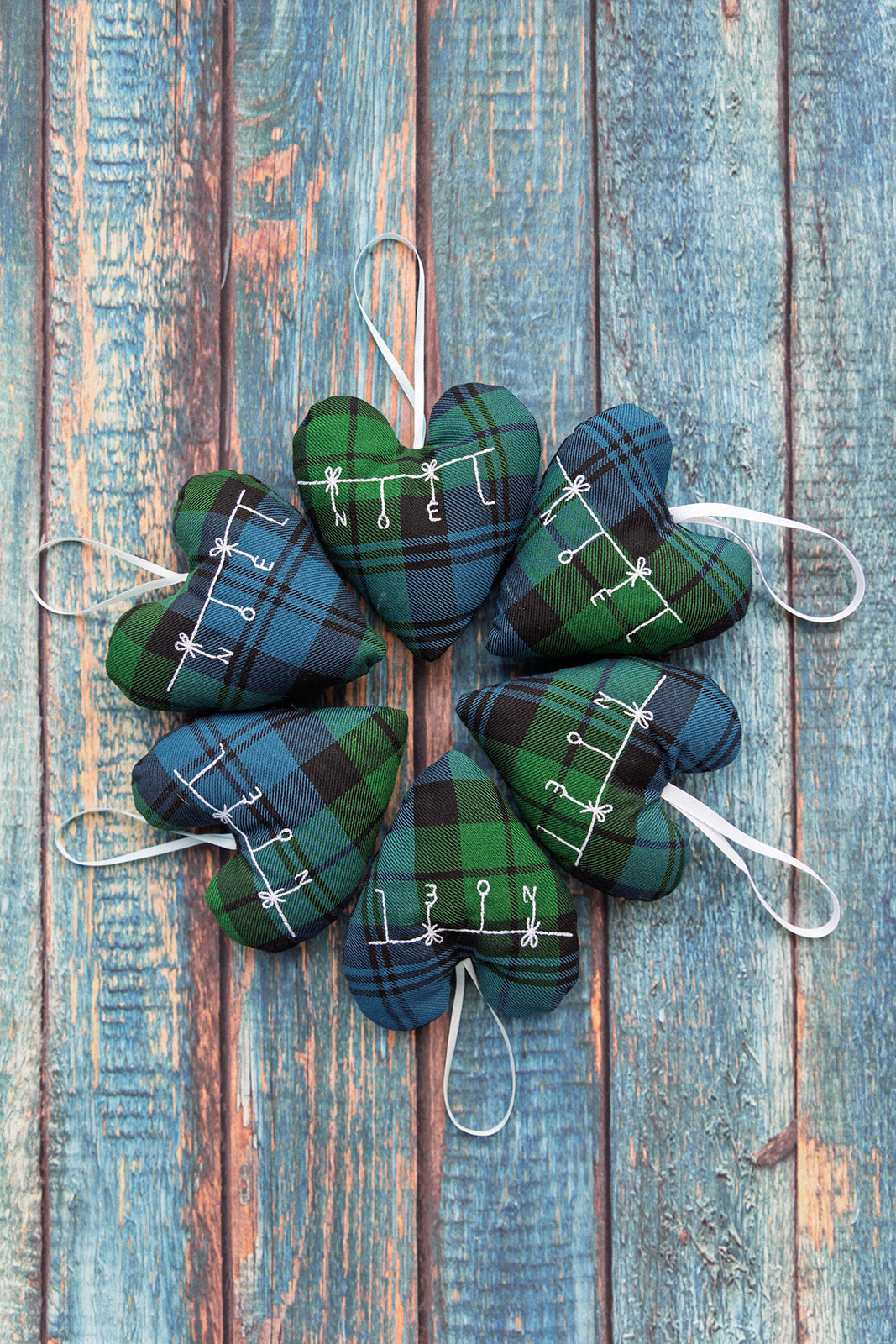 Lavender Stuffed Hearts