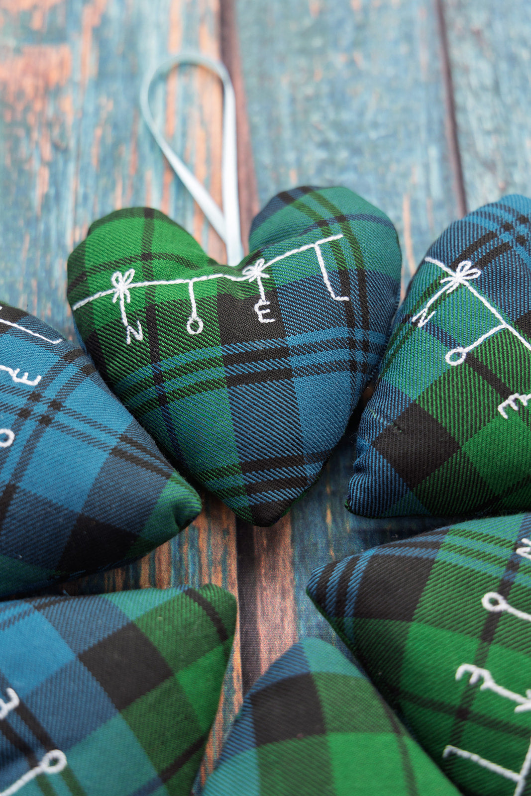 Lavender Stuffed Hearts