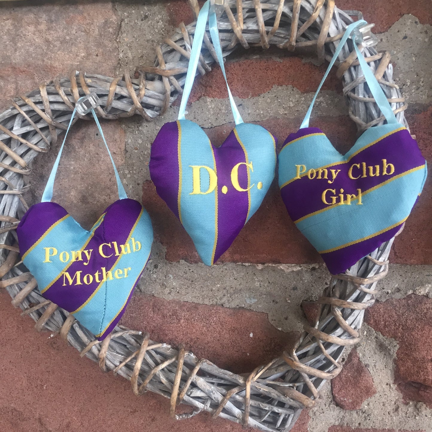 Lavender Stuffed Hearts