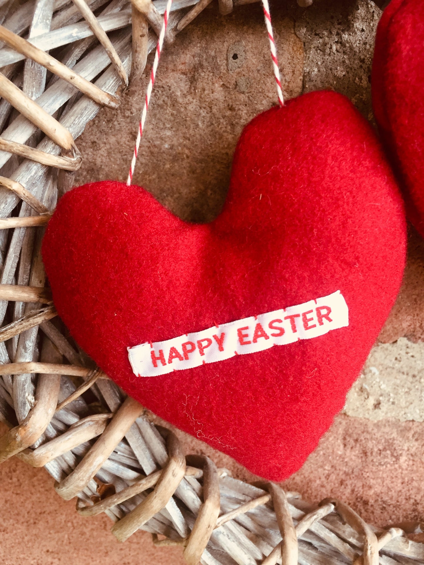 Lavender Stuffed Hearts