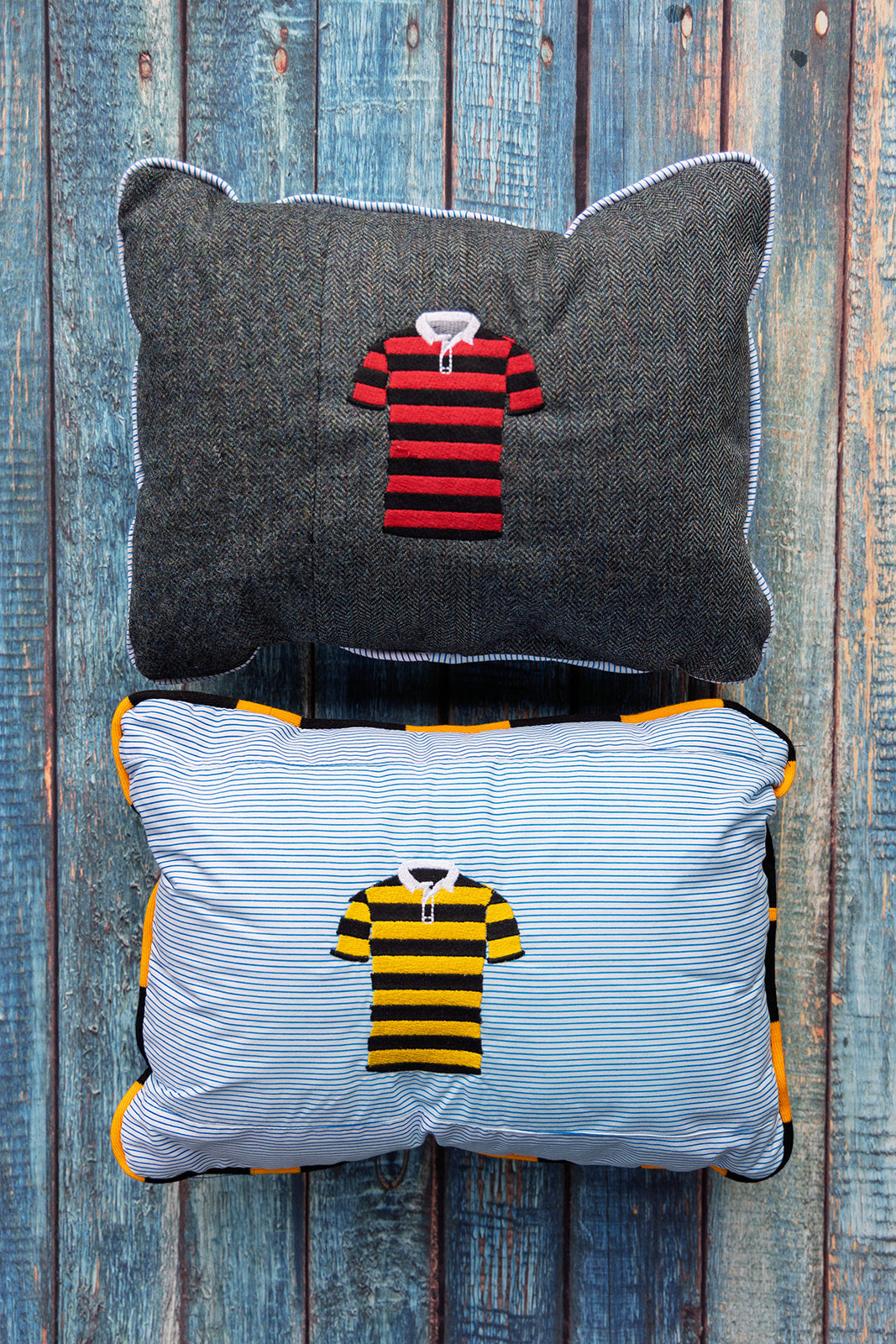 Marlborough College House Swipe Cushion