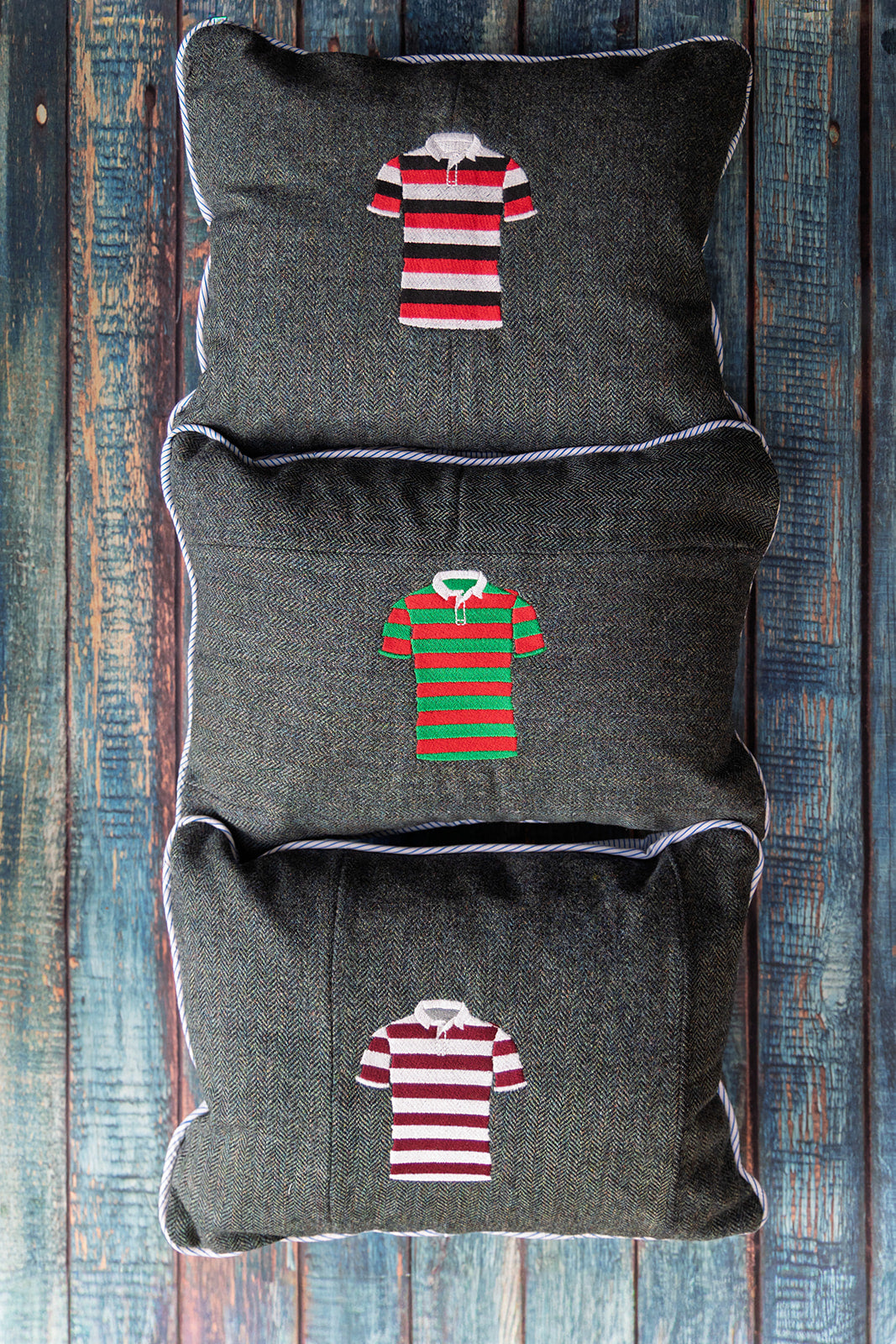 Marlborough College House Swipe Cushion