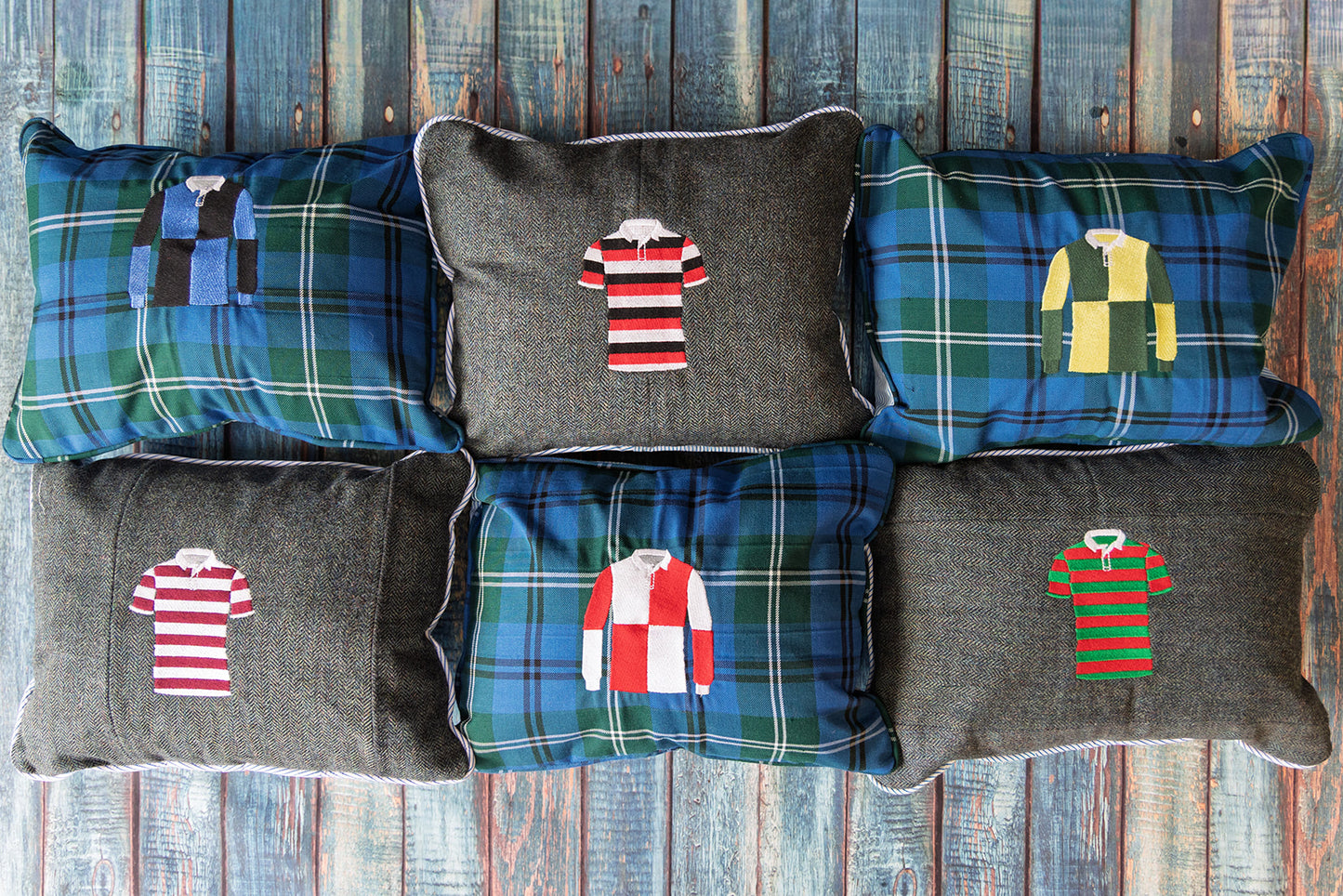 Marlborough College House Swipe Cushion